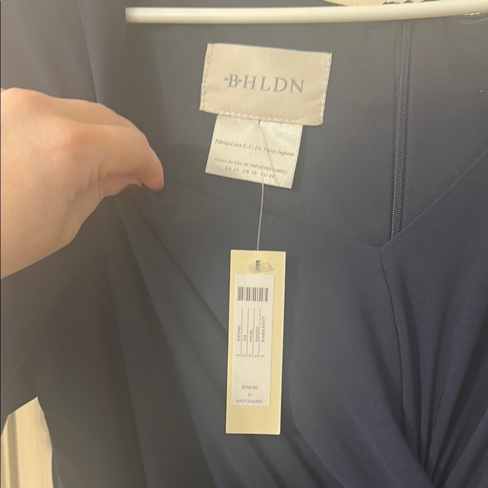 BHLDN Chelle Navy Dress - Never Worn, Has All Tags! - Picture 4 of 11